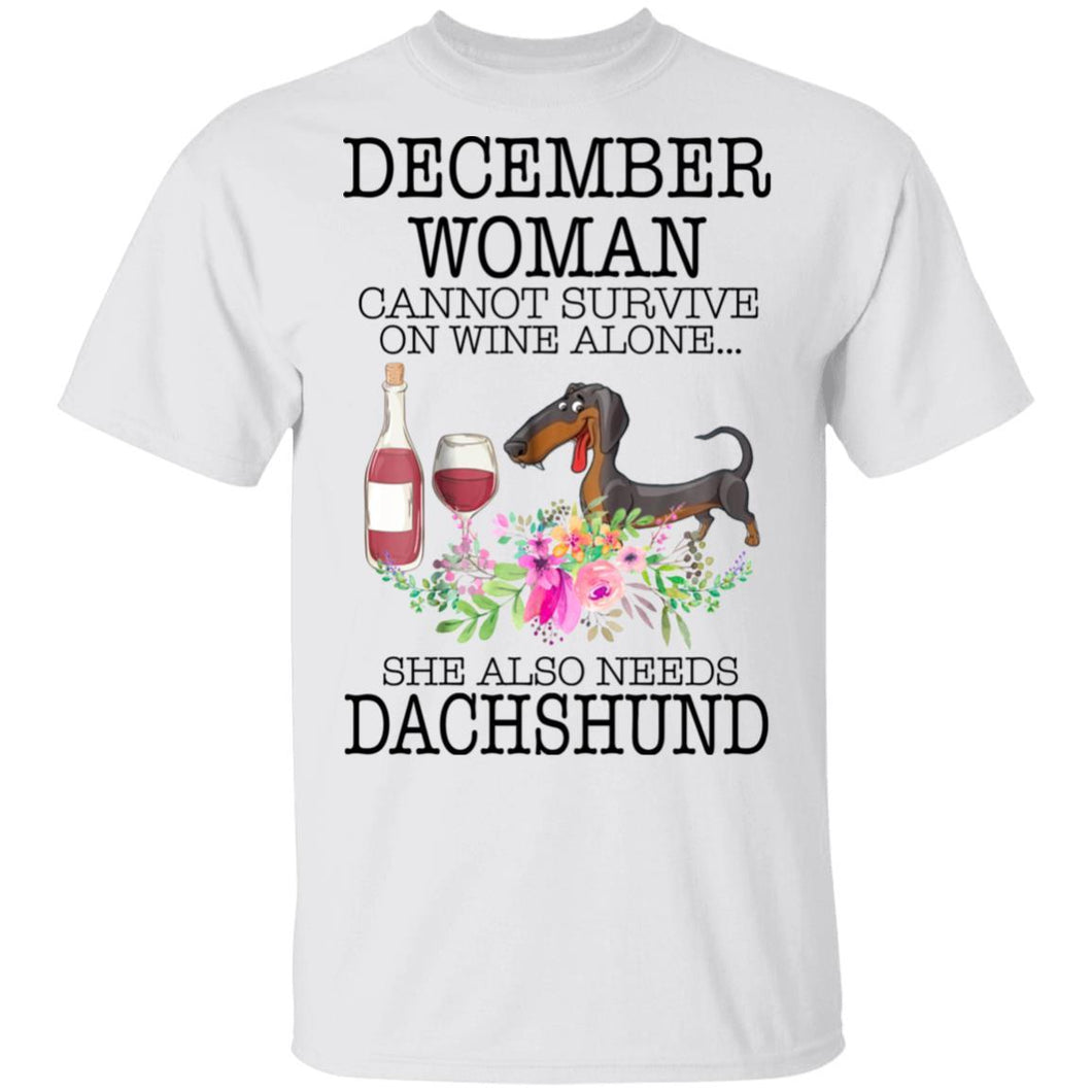 DECEMBER WOMAN - DACHSHUND